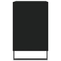 Schoenenkast 102x36x60 cm bewerkt hout zwart - thumbnail