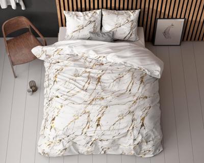 Sleeptime Marble Dekbedovertrek Wit-Lits-jumeaux (240 x 200/220 cm)