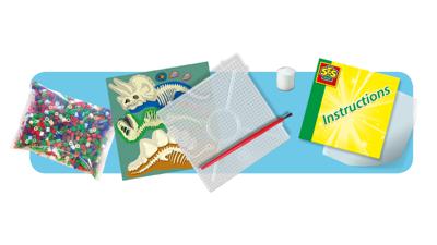 Ses BEEDZ Strijkkralen Dinos Ses BEEDZ Strijkkralen Dinos