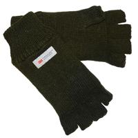 Thinsulate Groene Vingerloze Handschoenen - thumbnail