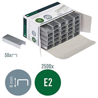 Leitz nietjes E2 voor elektrische nietmachine, doos met 2500 nietjes - thumbnail