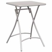 Bistrotafel Beige 55 x 55 x 72,5 cm Poedercoating staal - thumbnail