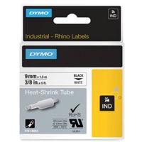 Labeltape DYMO IND RHINO 18053 Polyolefine Tapekleur: Wit Tekstkleur:Zwart 9 mm 1.5 m - thumbnail