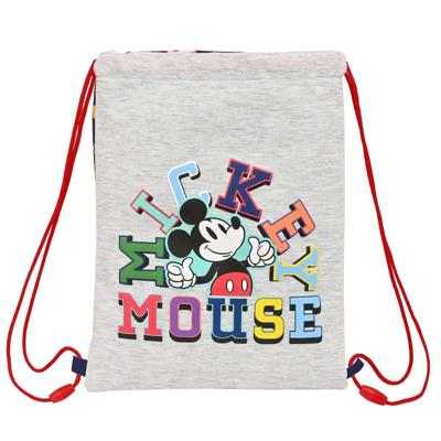 Rugtas met Koordjes Mickey Mouse Clubhouse Only one Marineblauw 26 x 34 x 1 cm