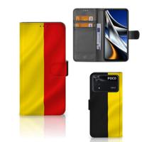 Xiaomi Poco X4 Pro 5G | Bookstyle Case | Belgische Vlag - thumbnail