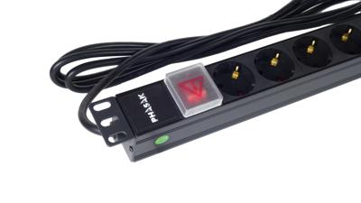 Stopcontactenstrip 8 Tomas met Interruptor Phasak BNS 1520 (3 m) (2 m)