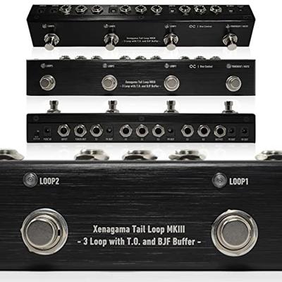 One Control Xenagama Tail Loop MKIII 3-kanaals loop switcher met BJF-buffer One Control Xenagama Tail Loop MKIII 3-kanaals loop switcher met BJF-buffer