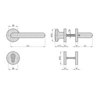 Basi 7519-0101 Veiligheidsbeslag voordeur - thumbnail