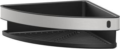 Douchemand Hoek Tiger Cooper 21 cm Zwart / RVS Geborsteld Douchemand Hoek Tiger Cooper 21 cm Zwart / RVS Geborsteld