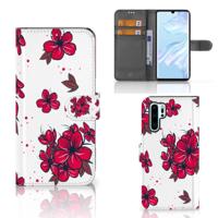 Huawei P30 Pro Hoesje Blossom Red - thumbnail
