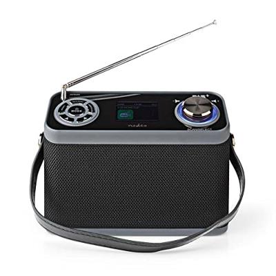 DAB+ Radio | Tafelmodel | DAB+ / FM | 2.4 " | Kleurenscherm | Batterij Gevoed / Netvoeding | Digitaal | 24 W | Bluetooth® | Koptelefoonoutput | Wekker | Slaaptimer | Handgreep | Zwart DAB+ Radio | Tafelmodel | DAB+ / FM | 2.4 " | Kleurenscherm | Batterij Gevoed / Netvoeding | Digitaal | 24 W | Bluetooth® | Koptelefoonoutput | Wekker | Slaaptimer | Handgreep | Zwart