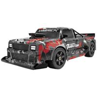 Maverick QuantumR Flux 1/8 4WD 4S brushless race truck RTR - Grijs/Rood - thumbnail