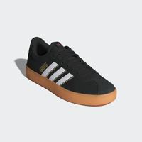 adidas VL Court 3.0 Sneakers Zwart Wit Lichtbruin - thumbnail