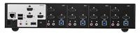 ATEN CS1964 4-poorts USB 3.0 4K DisplayPort KVM switch met 3-voudige weergave - thumbnail