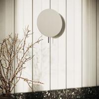 Vergrotingsspiegel Hotbath Cobber Wandmontage Draaibaar 20 cm Mat Zwart - thumbnail