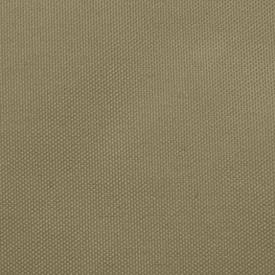 Zonnescherm trapezium 3/4x2 m oxford stof beige Zonnescherm trapezium 3/4x2 m oxford stof beige
