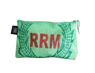 Fairzone Toilettas - upcycled rijstzak