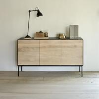 Ethnicraft Dressoir 'Blackbird' Gevernist Eikenhout, 150cm - thumbnail