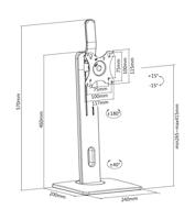 Deltaco ARM-0310 32 Monitor Standaard - thumbnail