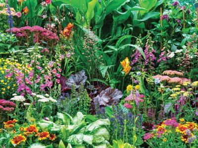 Bloemenmix 70x50cm Tuinschilderij Customize-it - Customize it Bloemenmix 70x50cm Tuinschilderij Customize-it - Customize it