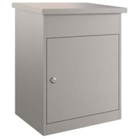 Pakket inwerp box Roestig 44 x 35 x 59 cm Cortenstaal - thumbnail