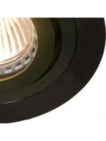 Steinhauer Zwarte inbouwspotRound - 7304ZW - thumbnail