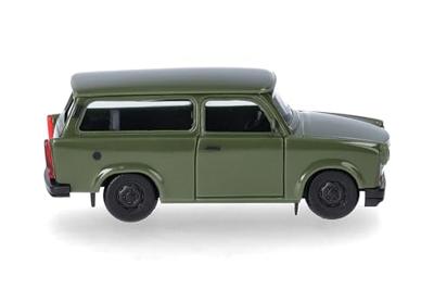 Herpa 027359-005 H0 Auto Trabant 1.1 universeel, olijfgroen Herpa 027359-005 H0 Auto Trabant 1.1 universeel, olijfgroen