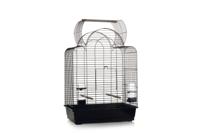 Vogelkooi Big Sonia open zwart - thumbnail