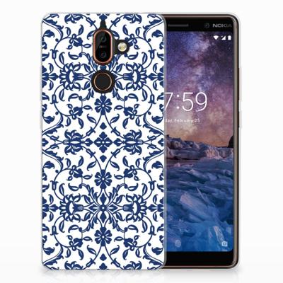 Nokia 7 Plus | TPU Case | Flower Blue