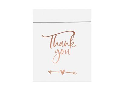 Verpakking zakjes &apos;Thank You&apos; (6st)