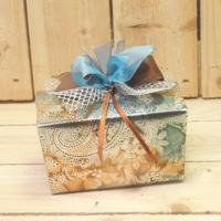 Bonbon doosjes - Chocolade doosje - Mystic LAAG transparante banderol herfst - 24 stuks - thumbnail