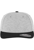 Flexfit FX6778T Flexfit Double Jersey 2-Tone Cap - Grey/Black - S/M - thumbnail