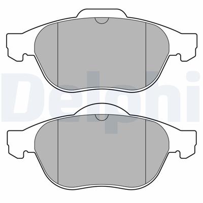 Remblokkenset, schijfrem LP3692 Remblokkenset, schijfrem LP3692