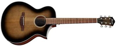Ibanez AEWC11-TCB Transparent Charcoal Burst High Gloss elektrisch akoestische westerngitaar