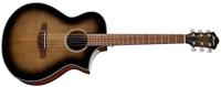 Ibanez AEWC11-TCB Transparent Charcoal Burst High Gloss elektrisch akoestische westerngitaar - thumbnail