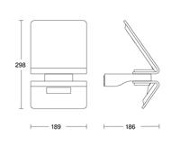 Steinel AUSSENLEUCHTE XSOLAR L-S SI 671013 Wandspot op zonne-energie 1.2 W Lichtkleur (naam): Warmwit - thumbnail