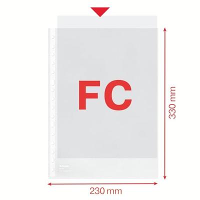 Hoezen Esselte Transparant A4 (100 Stuks)