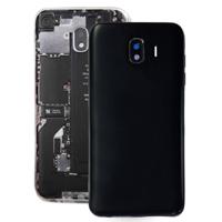 Back Cover + middelste Frame Bezel plaat voor Galaxy J4 J400F/DS J400G/DS(Black) - thumbnail