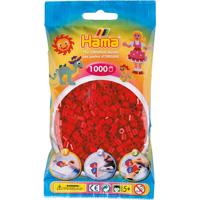Hama strijkkralen 1000 stuks donkerrood - thumbnail