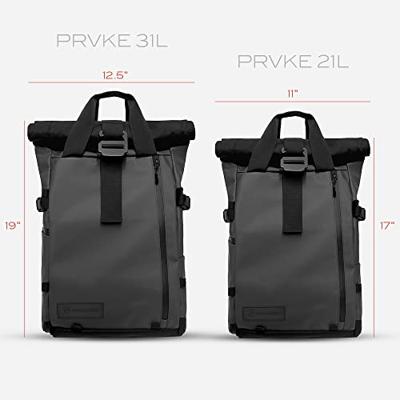 WANDRD THE PRVKE 21-Liter Zwart Photo Bundel V3