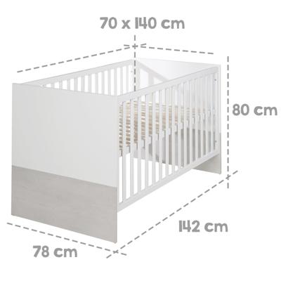 roba Kinderbed Julia 70 x 140 cm roba Kinderbed Julia 70 x 140 cm