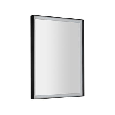 Badkamerspiegel Sapho Sort Led 60x80 cm LED-Verlichting Frame Mat Zwart Sapho