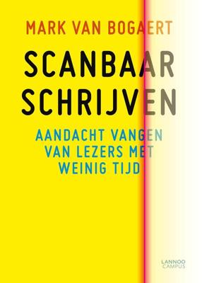 Scanbaar schrijven - Mark Van Bogaert - ebook