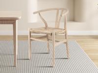 Stoel BARTELLO massief iepenhout - thumbnail