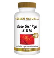 Golden Naturals Rode Gist Rijst & Q10 Tabletten - thumbnail