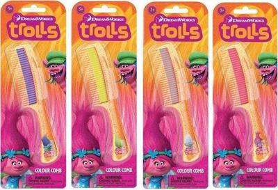 Goliath Trolls kam om je haren te kleuren 4 verschillende kleuren Goliath Trolls kam om je haren te kleuren 4 verschillende kleuren