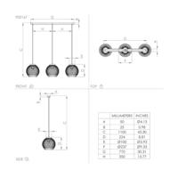 Eglo Gouden eetkamer lampVenezuela - 900167 - thumbnail