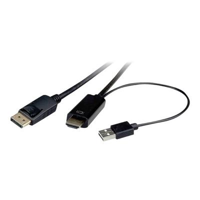 ROLINE HDMI kabel UltraHDTV - DisplayPort, M/M, zwart, 3 m