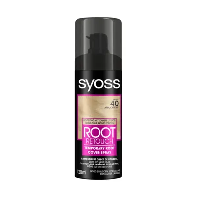 Syoss Syoss Root Retouch Uitgroeispray - Lichtblond 120 ml Syoss Syoss Root Retouch Uitgroeispray - Lichtblond 120 ml