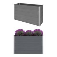 Plantenbak verhoogd 150x50x91 cm HKC grijs - thumbnail
